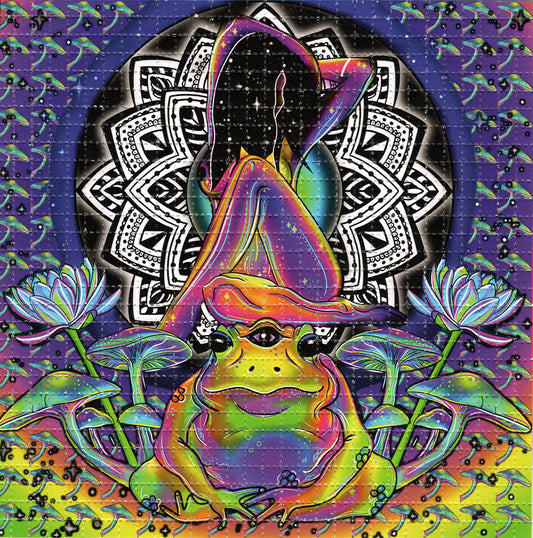 Toad Trip by Tripsy Lou SIGNED Limited Edition LSD blotter art print